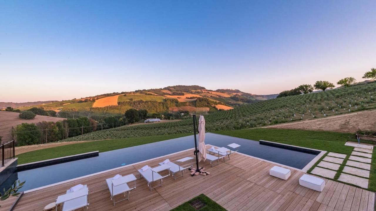 Dimora Montefiore 11, Emma Villas Montefiore dell'Aso ภายนอก รูปภาพ
